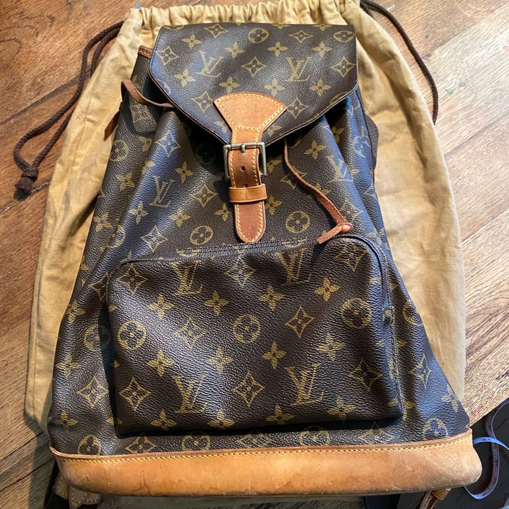 Louis Vuitton vintage Montsouris backpack